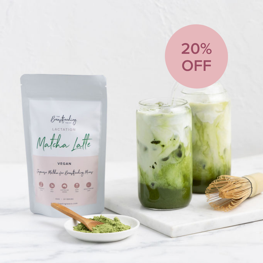 Lactation Matcha Latte (SF, DF, V)