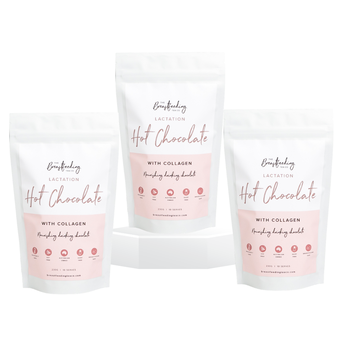 Lactation Hot Chocolate with Collagen (DF, SF)