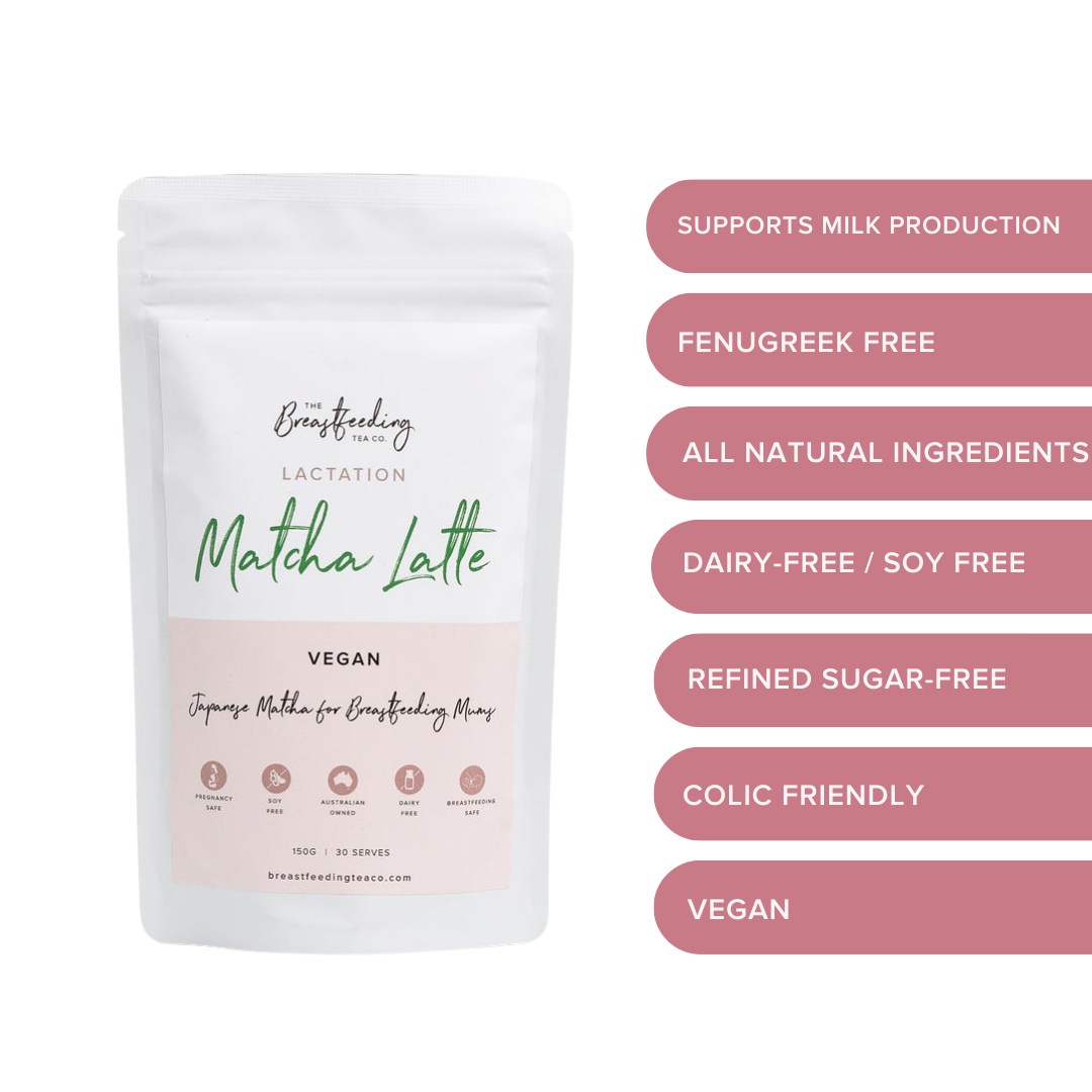 Lactation Matcha Latte (SF, DF, V)