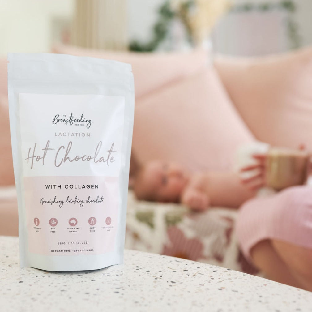 Lactation Hot Chocolate with Collagen (DF, SF)