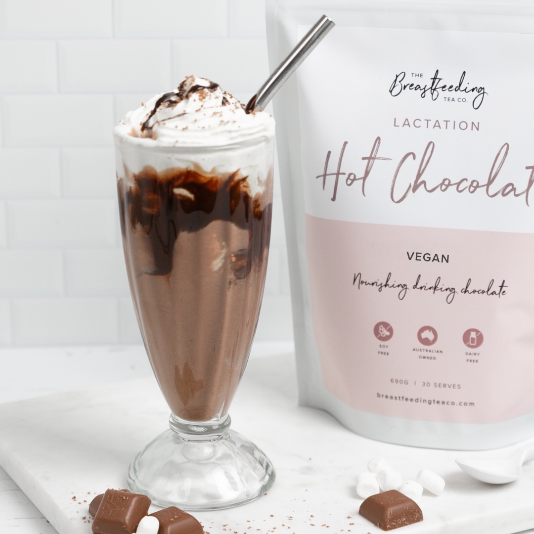 Vegan Lactation Hot Chocolate (DF, SF, V)