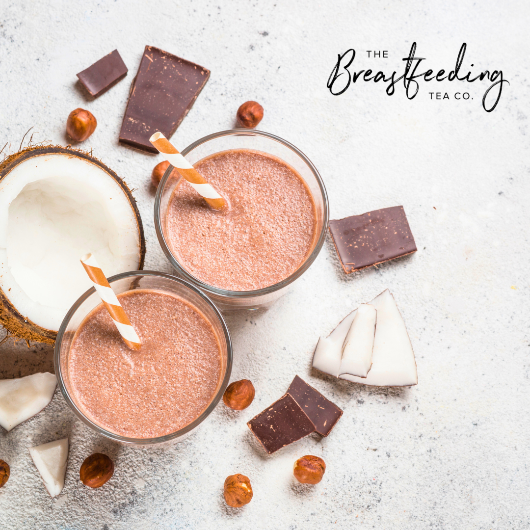 Chocolate Coconut Lactation Smoothie The Breastfeeding Tea Co