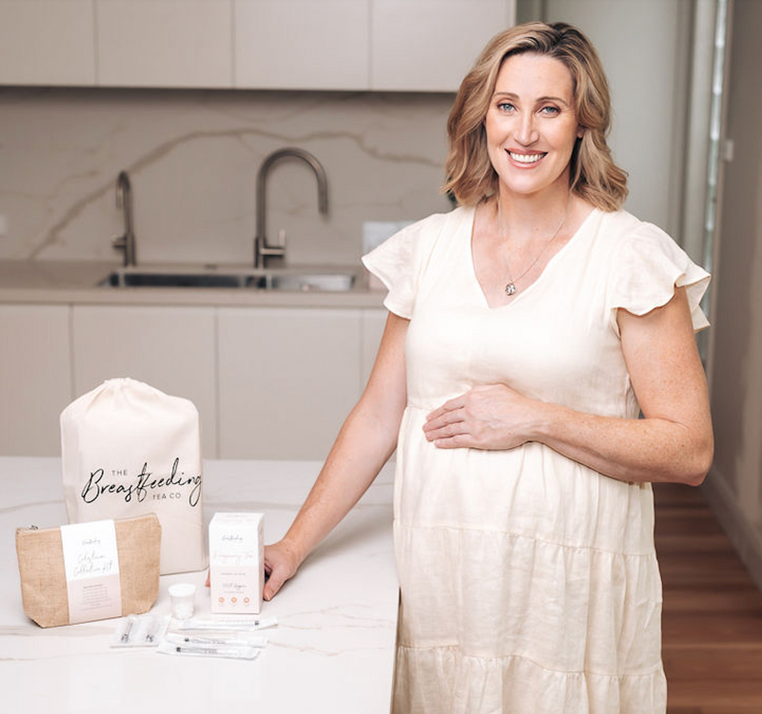 Jana Pittman - Pregnant - Colostrum Collection Kit by The Breastfeeding Tea Co