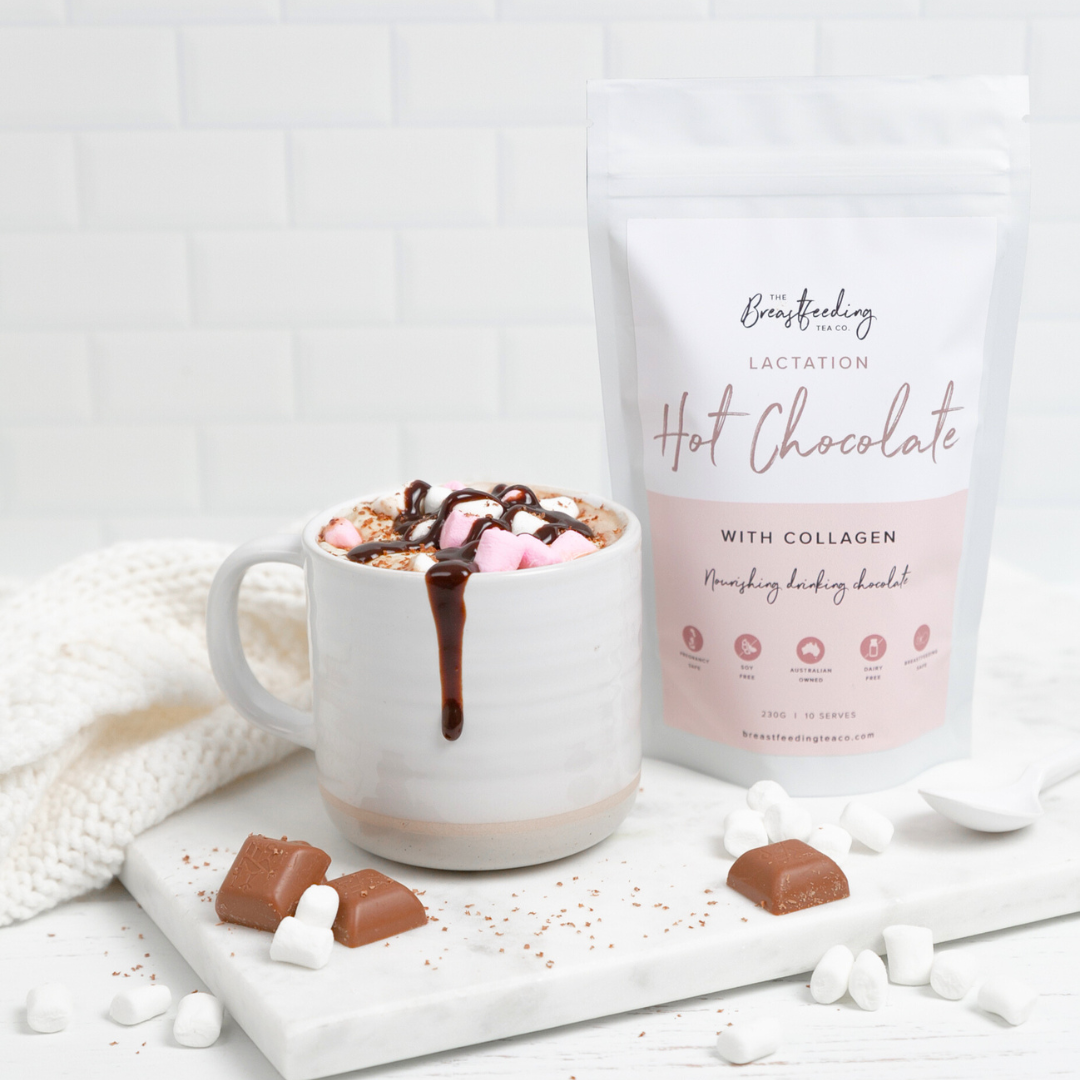 Lactation Hot Chocolate with Collagen  (DF, SF)
